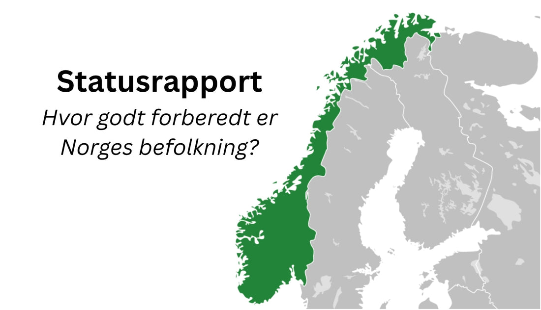 Egenberedskap i Norges befolkning - Hvor godt forberedt er vi?