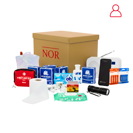Komplett Beredskapslager - 1 person
